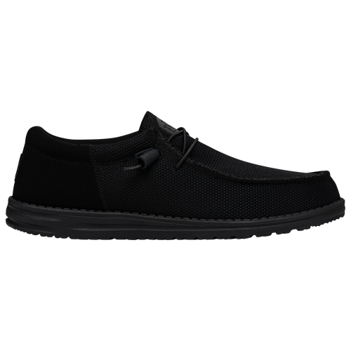 Shop Heydude Mens  Wally Mono In Black/black