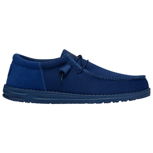 

HEYDUDE Mens HEYDUDE Wally - Mens Shoes Blue/Blue Size 08.0