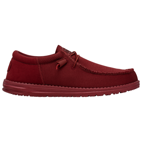 Heydude Mens  Wally Mono In Red/red