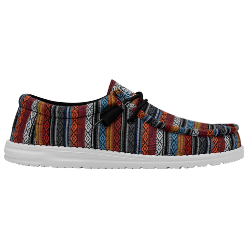 Heydude Mens  Wally Serape In Multi/white