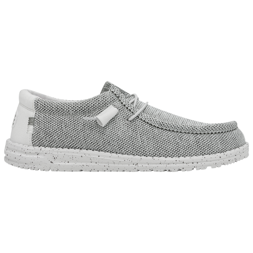 Heydude Mens  Wally Sox In Grey/white