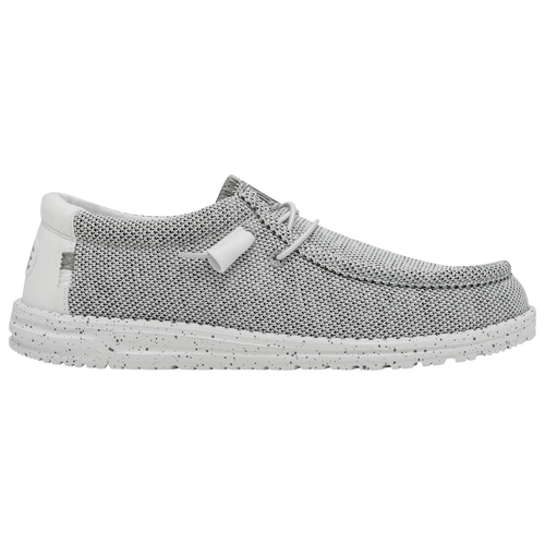 

HEYDUDE Mens HEYDUDE Wally Sox - Mens Shoes Grey/White Size 10.0