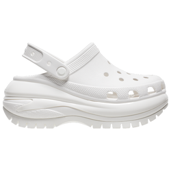 Women's - Crocs Classic Mega Crush Clogs - White