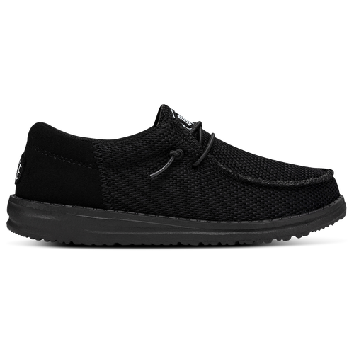 

Boys Preschool HEYDUDE HEYDUDE Wally Funk Mono - Boys' Preschool Shoe Black Size 01.0