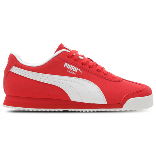 

PUMA Mens PUMA Roma - Mens Running Shoes Red/White Size 9.0