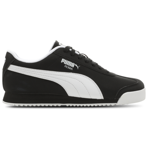 

PUMA Mens PUMA Roma - Mens Running Shoes White/Black Size 10.0