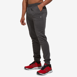 Men's - Eastbay Temptech Cuff Fleece Pants - Black Marl