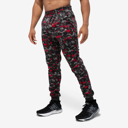 Men's - Eastbay Temptech Cuff Fleece Pants - Red Camo