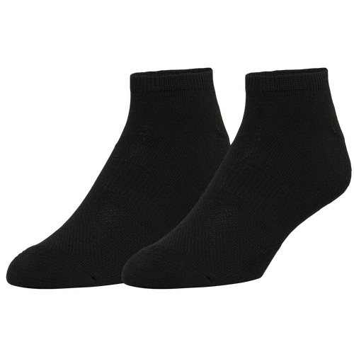 

CSG CSG 6 Pack No Show XL Socks - Adult Black Size XL
