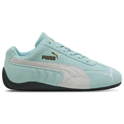 Boys' Grade School - PUMA Speedcat - Light Blue/White