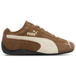 Girls' Grade School - PUMA Speedcat - Frosted Ivory/Haute Coffee