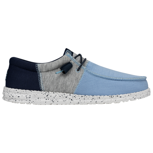 

HEYDUDE Mens HEYDUDE Wally Tri Varsity - Mens Running Shoes Blue/Navy/White Size 8.0