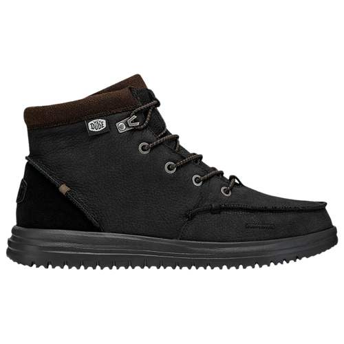 

HEYDUDE Mens HEYDUDE Bradley Boots - Mens Black/Black Size 09.0