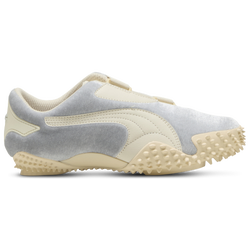 Women's - PUMA Mostro Velvet Dreams - Gray Echo/Canvas