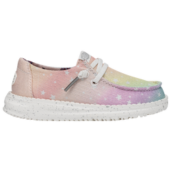 Girls' Toddler - HEYDUDE Wendy Sparkle Star - Pink/Silver/Multi