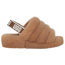 Women's - UGG Fluff Yeah Slides - Brown