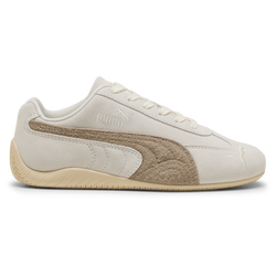 Women's - PUMA Speedcat Elevated - Warm White/Ice Coffee