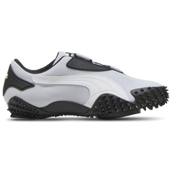 Boys' Grade School - PUMA Mostro  - White/Grey/Black
