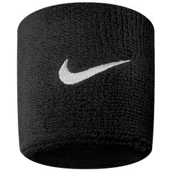 Nike Swoosh Wristbands - Black/White