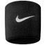 Nike Swoosh Wristbands Black/White