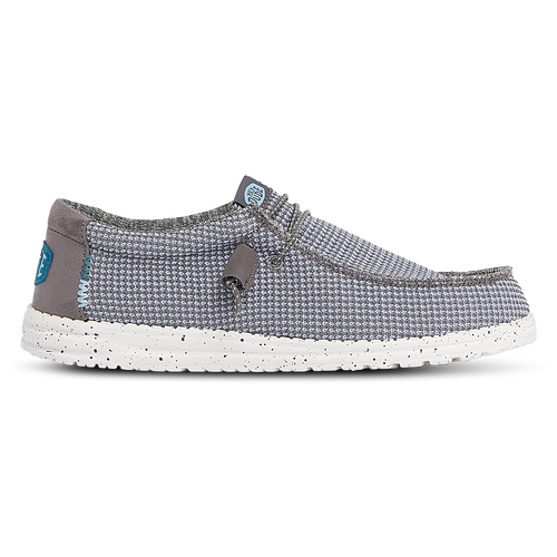 

HEYDUDE Mens HEYDUDE Wally Sport Mesh - Mens Shoes Grey/White Size 10.0