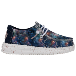 Boys' Toddler - HEYDUDE Wally Galaxy - Blue Multi/Metallic