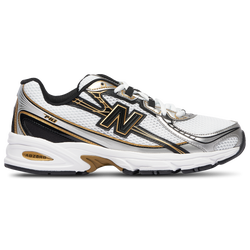 Men's - New Balance 740  - White/Black/Gold