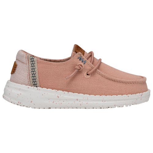 

HEYDUDE Girls HEYDUDE Wendy - Girls' Toddler Running Shoes Rose/Rose Size 10.0