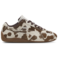Women's - PUMA Speedcat Cow - Chocoloate Brown/White/Gum