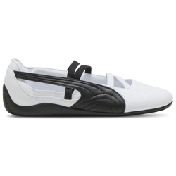 Women's - PUMA Speedcat Ballet Leather - Puma White/Puma Black