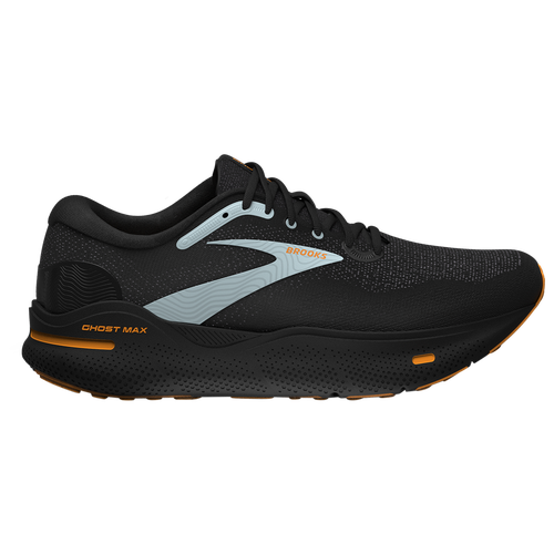 Shop Brooks Mens  Ghost Max In Cloud Blue/orange/black