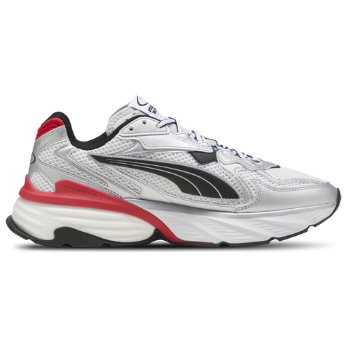 PUMA Fade Nitro Ls - PUMA Puma White/Silver For All Time Red