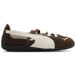Girls' Preschool - PUMA Speedcat Ballet SD - Chestnut Brown/Warm White