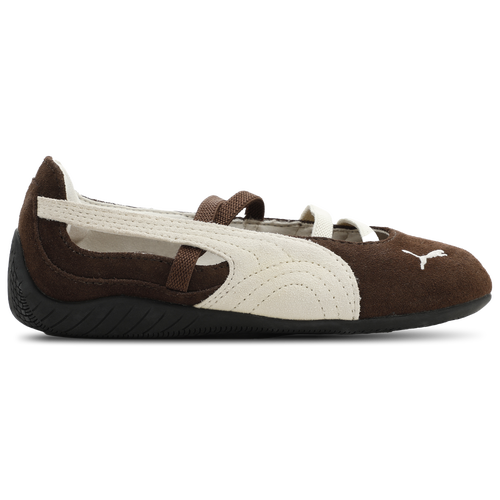 GIRLS - PUMA Speedcat Ballet SD - Chestnut Brown/Warm White