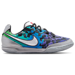 White/Green Strike/Metallic Silver