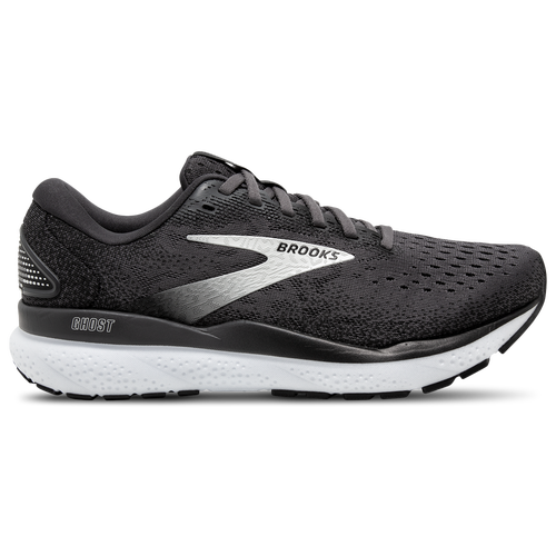 

Brooks Womens Brooks Ghost 16 - Womens Shoes Black/White/Grey Size 11.0