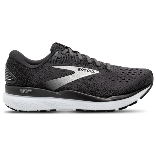 Shop Brooks Womens  Ghost 16 In Black/grey/white