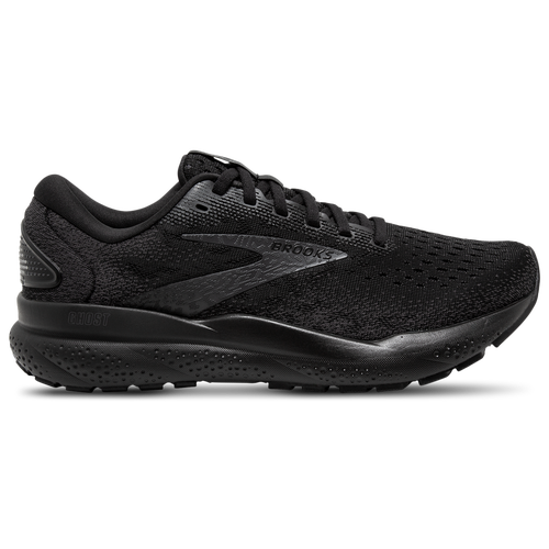 Shop Brooks Womens  Ghost 16 In Black/ebony/black