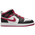 Jordan AJ 1 Mid - Boys' Preschool Black/Very Berry/White