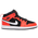 Jordan AJ 1 Mid - Boys' Preschool Infrared 23/Black/White