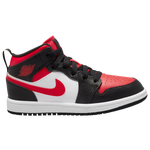 Black/Fire Red/White