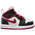 Jordan AJ 1 Mid - Boys' Toddler Black/Very Berry/White