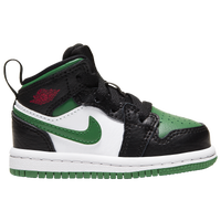 Black/Pine Green/White- Jrdn Tdb Aj 1 Mid-bk/gn/wh
