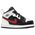 Jordan AJ 1 Mid - Boys' Toddler Black/Chili Red/White