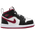 Jordan AJ 1 Mid - Boys' Toddler White/Gym Red/Black