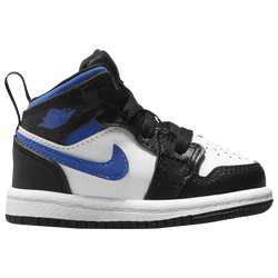 Boys' Toddler - Jordan AJ 1 Mid - White/Racer Blue/Black