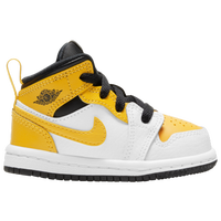 White/University Gold/Black- Jrdn Tdb Aj 1 Mid-wh/gd