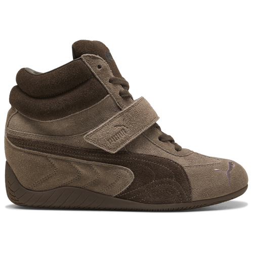 WOMENS - PUMA Speedcat Wedge - Totally Taupe/Chocolate