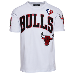 Men's - Pro Standard Bulls Logo T-Shirt - White/White