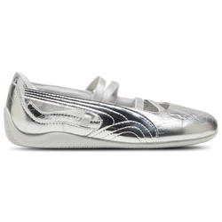 Women's - PUMA Speedcat Ballet Luster - Metallic Silver
